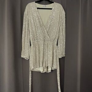 Sparkling Sequin Romper